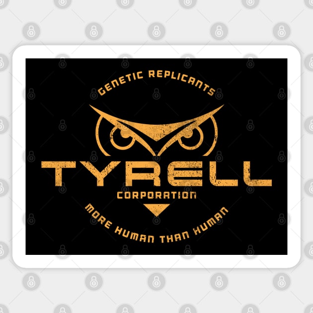 Tyrell Corporation / Fictional Blade Runner Brand Sticker by Hataka